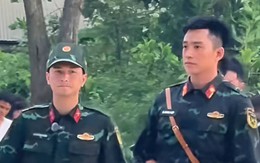 Thượng uý Lê Hoàng Hiệp bất ngờ xuất hiện bên cạnh dàn sao, khiến top 1 trai đẹp Huỳnh Anh - Bình An "tàng hình"?