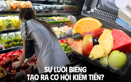 Xếp hàng 3 tiếng, chi 3-4 triệu/tháng để mua trái cây CẮT SẴN: Mình lười để người khác có cơ hội kiếm tiền?
