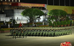 Những hình ảnh đầu tiên của buổi Tổng hợp luyện diễu binh, diễu hành lần 1 tại Quảng trường Ba Đình lịch sử