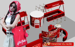 Đây là loạt trải nghiệm độc quyền, chỉ có tại Booth Fandom Yêu Nước: Nhanh còn kịp!