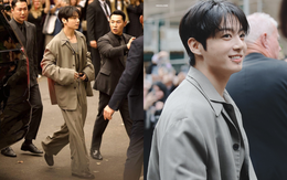 Jungkook lần đầu dự Fashion Week bảnh quá, đi giày cao gót mà vẫn nam tính cỡ này!