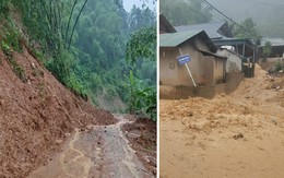 Bão số 10 di chuyển lệch về phía Bắc: Có nơi đã sạt lở và ngập lụt, nhiều nhà dân tan hoang vì lốc xoáy
