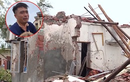 Đau xót cảnh con trai khóc nghẹn bên ngôi nhà đổ sập ở Ninh Bình: Mẹ bị mảng tường đè vào khi đang ngủ