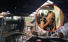TP.HCM: Hiện trường vụ cháy sau chợ Bình Trưng, tiểu thương bật khóc trước cảnh hoang tàn