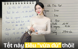 Tết này chỉ dám tiêu 30 triệu