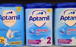 Chi tiết danh sách sản phẩm sữa Aptamil tại Đức bị thu hồi vì nghi nhiễm độc tố nguy hiểm