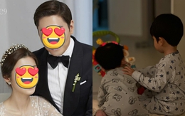 Cặp kiều nữ - chủ tịch chênh nhau 12 tuổi đẹp nhất showbiz khoe visual 2 quý tử: 2 nam thần tương lai là đây!