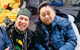 Đây rồi hình ảnh mới nhất của "Ngọc Hoàng" Quốc Khánh, ngồi ăn lẩu cùng Táo Kinh Tế giữa giá rét Hà Nội