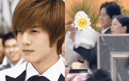 Kim Hyun Joong (Vườn Sao Băng) lần đầu tiên xuất hiện cùng vợ và con gái út, nhan sắc nửa kia bí ẩn gây chú ý