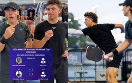 Độc lạ Pickleball: Staksrud vắng mặt, Alshon rủ luôn quản lý của mình đánh PPA Úc