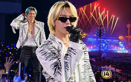 Concert BIGBANG Hà Nội ngày 2: G-Dragon, Taeyang, Daesung đẹp "out nét", pháo hoa hoành tráng nhất nhì world tour!