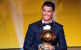 Ronaldo vượt Messi thắng giải Quả bóng Vàng vĩ đại nhất lịch sử