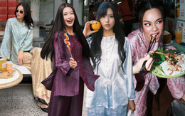 Áo bà ba lụa gấm chiếm lĩnh thị trường Tết 2026: Cuộc cạnh tranh mới của các local brand Việt