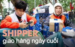 Chuyện gì xảy ra trong ngày làm việc cuối cùng của các shipper ở Hà Nội?