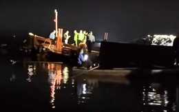 Đang tìm kiếm 6 nạn nhân mất tích sau vụ lật tàu trên hồ Thác Bà