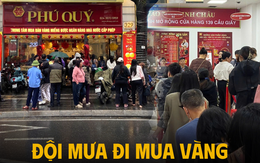 Mua vàng trước ngày Thần Tài: Khách được mua tối đa 10 cây vàng/lượt, tài xế xe ôm công nghệ tắt app đi xếp hàng thuê kiếm 80 nghìn/giờ