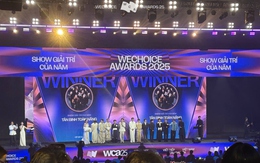 Gala WeChoice Awards 2025: Công bố các đề cử chiến thắng hạng mục Giải trí