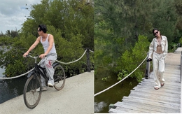 Bóc ảnh hẹn hò sao nam Vbiz và gái xinh 2k1 ở resort Nha Trang