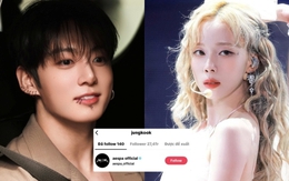 Jungkook (BTS) không để ai bị bỏ lại: "Vì em iu Winter mà phải follow cả thế giới!"