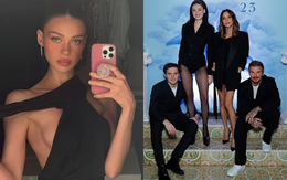 Nàng dâu xuất thân nhà tỷ phú phản ứng lạnh lùng khi bị hỏi về drama với bố mẹ chồng - David Beckham và Victoria