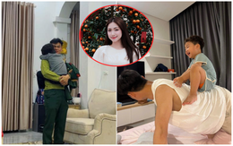 Bé Bo quấn quýt bên Đại uý Thăng Văn Cương: Hoà Minzy chờ đợi 3 năm để được công bố, thương!