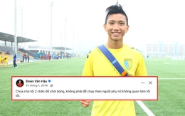 Đoàn Văn Hậu: "Chúa cho tôi 2 chân để chơi bóng, không phải để chạy theo người phụ nữ không quan tâm đến tôi"