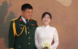 Vợ mũi trưởng Long lộ diện, nhan sắc ra sao mà dân tình nói: "Ấm lòng chiến sĩ rồi"