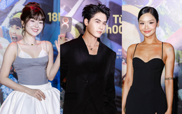 Thảm đỏ Đại Tiệc Trăng Máu 8: Tam Triều Dâng - Võ Điền Gia Huy đẹp đôi chết mất, visual Miu Lê gây sốc MXH