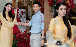 Ảnh nét căng: Văn Thanh mang trap xịn xò đến nhà vợ "trâm anh thế phiệt" dạm ngõ, trao ngay "thẻ lương" cực uy tín