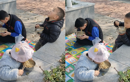 Đưa 3 con đi picnic với bát mì trắng, người mẹ bị chỉ trích "nghèo còn bày đặt" và sự thật khiến nhiều người im lặng