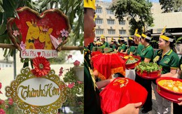 “Đám cưới” hươu cao cổ hot nhất Thảo Cầm Viên: Khách đông như trẩy hội, dàn bê tráp cùng xe hoa chiếm trọn spotlight!