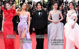 Thảm đỏ Cannes ngày 3: Châu Dã - Viên San San đại chiến visual, Win Metawin điển trai ngút ngàn