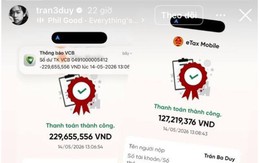 Nộp thuế hơn nửa tỷ đồng, KOL hé lộ thu nhập “khủng”
