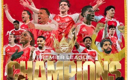 Arsenal vô địch Ngoại hạng Anh sau 22 năm