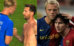 Messi sững sờ trước câu hỏi của cầu thủ Iceland sau 20 năm: "Chú có nhớ cháu là ai không?"