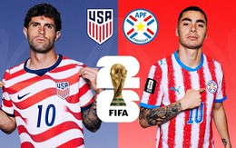 Lúc 8h00 hôm nay 13/6 bảng D World Cup: Chủ nhà Mỹ đối đầu "bức tường thép" Paraguay
