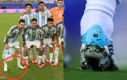 Messi là cầu thủ duy nhất của Argentina trên sân không mang giày màu hồng tại World Cup 2026, ẩn ý đằng sau là gì?