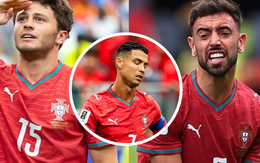 ĐT Bồ Đào Nha "nháo nhào" vì Ronaldo: Fan cuồng tấn công dữ dội Bruno Fernandes, Joao Neves hứng "cơn thịnh nộ"