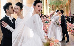 Đám cưới thượng lưu gây địa chấn showbiz sáng nay: Cô dâu chú rể hôn nhau say đắm, nhìn đâu cũng thấy phả ra "mùi tiền"