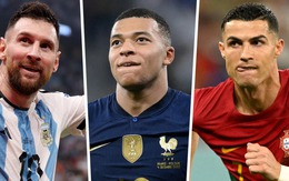 Mbappe "thoát pressing" cực mượt, né tranh cãi về Messi và Ronaldo ai giỏi nhất