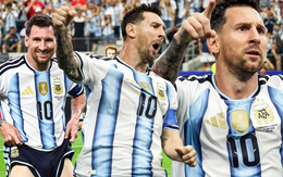 Chùm ảnh: Từ sút hỏng penalty đến bàn thắng thứ 17, Messi đi vào lịch sử World Cup