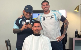 Messi đi "đảo ngói" trước trận Argentina vs Áo