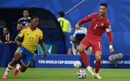 Diễn biến Colombia vs Bồ Đào Nha: Colombia pressing cực căng, Ronaldo cũng phải lùi sâu phòng ngự
