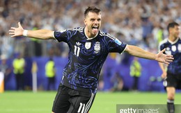 Argentina 1-0 Jordan: Pha làm bàn xuất sắc của Lo Celso, Messi cười tươi trên ghế dự bị