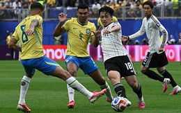 Diễn biến Brazil đấu Nhật Bản: Brazil tạo sức ép lớn về phía khung thành đối phương