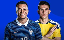 4h00 ngày 1/7, Pháp đấu Thụy Điển vòng 1/16 World Cup: Thuỵ Điển sẽ làm nên địa chấn trước Mbappe và các đồng đội?