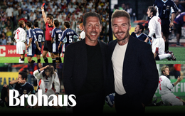 Beckham khoác vai Simeone: 28 năm sau tấm thẻ đỏ đen tối nhất đời, anh gọi đó là “một người bạn cũ”