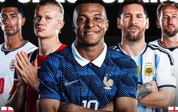 Messi "tịt ngòi", đứt chuỗi 9 trận ghi bàn liên tiếp, Mbappé vững số 1, Bellingham khiến cuộc đua Vua phá lưới World Cup 2026 nóng rực