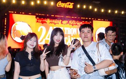 Hàng nghìn người đổ về Công viên Bờ sông Sài Gòn: Chung kết World Cup chưa bắt đầu, bầu không khí đã bùng nổ