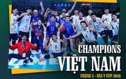 Lịch sử: Bóng chuyền nam Việt Nam đánh bại Thái Lan, lần đầu tiên lên ngôi vô địch SEA V.Cup